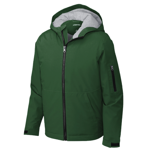 Day Camp Gathering Pines Youth Waterproof Insulated Jacket image thumbnail