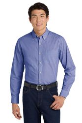 Image of Port Authority Broadcloth Gingham Easy Care Shirt