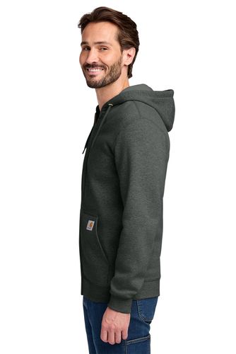 SLA-Carhartt Midweight Hooded Zip-Front Sweatshirt - CTK122 - White image thumbnail