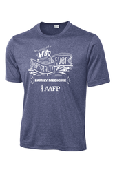 Image of Sport-Tek Tall Heather Contender Tee - Best Specialty Logo - DTG