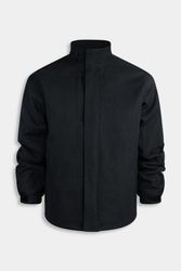 Image of Aloha 8 oz. CAT2 FR Hydro Tech Jacket w/ 12oz cotton fleece lining-BLACK Copy (1)