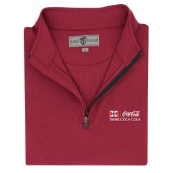 Image of USA Palm Heathered 1/4 Zip