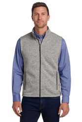 Image of Port Authority Sweater Fleece Vest