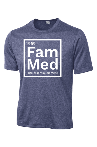Sport-Tek Tall Heather Contender Tee - 1969 Fam Med Logo - DTG image thumbnail