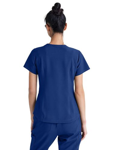 Grey's Anatomy - Women's 2-Pocket Rhythm Scrub Top image thumbnail