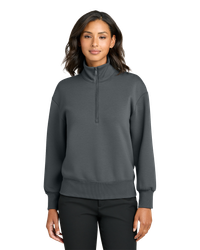 Image of LADIES Mercer+Mettle Soft Spacer 1/4 Zip - MM3101_1Clr