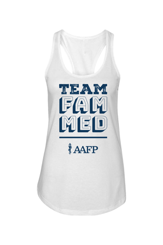 Women's Ideal Racerback Tank - Team Fam Med-DTG image thumbnail