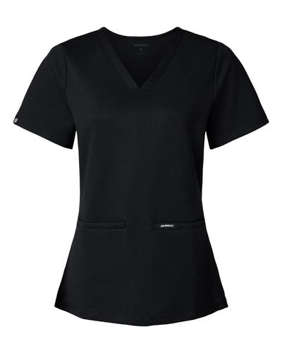 Jaanuu Women's Cesi Ultrasoft Scrub V-Neck Top image thumbnail