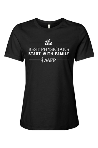 Women's Relaxed Jersey Short Sleeve Tee - Best Physicians Logo - DTG image thumbnail
