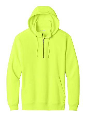 CornerStone Tough Fleece 1/4-Zip Hoodie CSF633 M image thumbnail