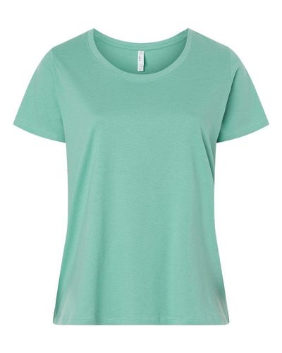 LADIES LAT Curvy Collection Fine Jersey Tee - 3816_1Clr Front image thumbnail