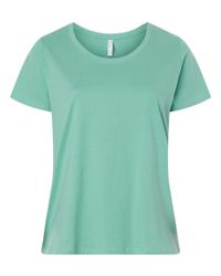 Image of LADIES LAT Curvy Collection Fine Jersey Tee - 3816_1Clr Front