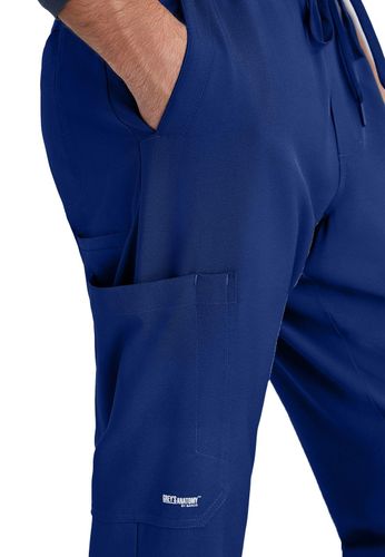 Grey's Anatomy - Men's 5-Pocket Voyager Jogger Scrub Pant image thumbnail