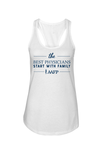 Women's Ideal Racerback Tank - Best Physicians - DTG image thumbnail