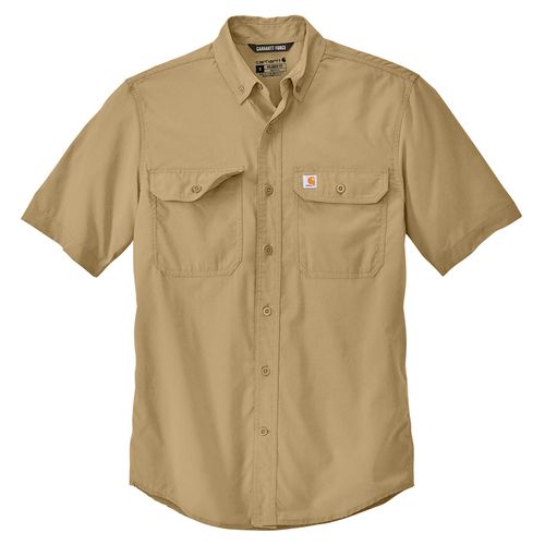 Carhartt Driver's Shirt: Carhartt Force Solid Short Sleeve Shirt image thumbnail