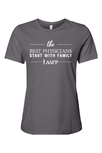 Women's Relaxed Jersey Short Sleeve Tee - Best Physicians Logo - DTG image thumbnail