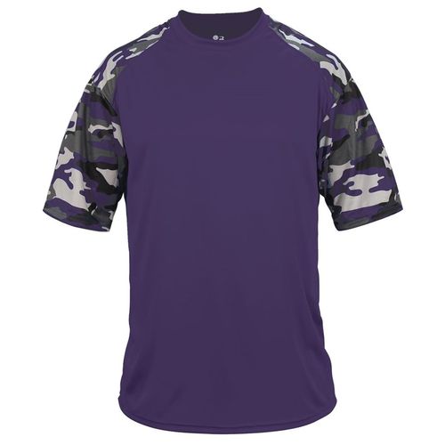 Badger Adult Camo Sport Tee image thumbnail