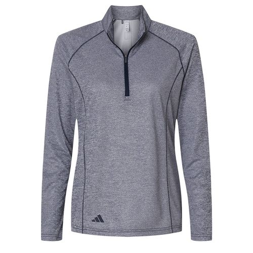 Adidas Women's Space Dyed Quarter-Zip Pullover  image thumbnail