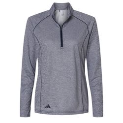Image of Adidas Women's Space Dyed Quarter-Zip Pullover 