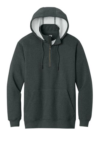CornerStone Tough Fleece 1/4-Zip Hoodie CSF633 M image thumbnail