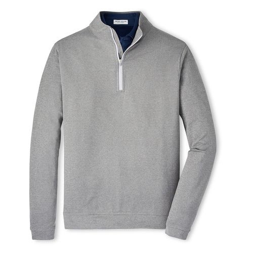 Peter Millar Perth Performance Melange Quarter-Zip image thumbnail