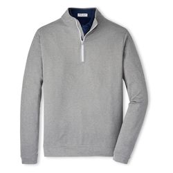 Image of Peter Millar Perth Performance Melange Quarter-Zip