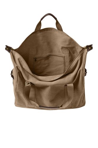 Port Authority Washed Canvas Duffel - BG8030_2Clr image thumbnail