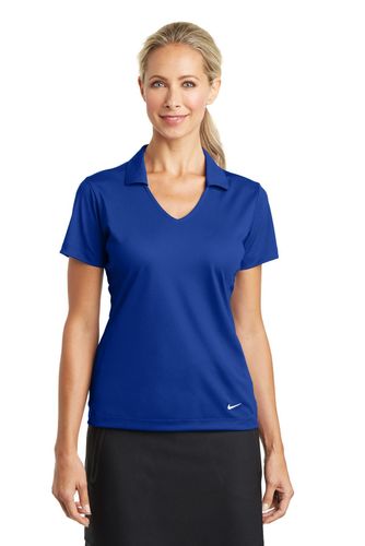Nike Women's Dri-FIT Vertical Mesh Polo image thumbnail