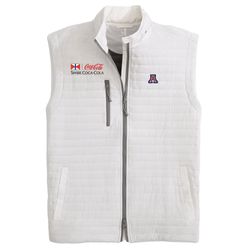 Image of Men’s Johnnie-O University of Arizona Crosswind Quilted Performance Vest 