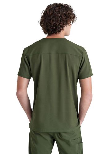 Grey's Anatomy - Men's 1-Pocket V-Neck Journey Scrub Top image thumbnail
