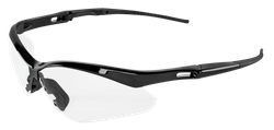 Image of Spearfish® Safety Glasses — Shiny Black Frame, Clear Anti-Fog Lens Copy (1)