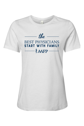 Women's Relaxed Jersey Short Sleeve Tee - Best Physicians Logo - DTG image thumbnail