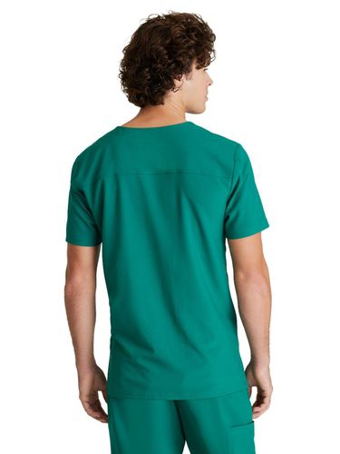 Grey's Anatomy - Men's 1-Pocket V-Neck Journey Scrub Top image thumbnail