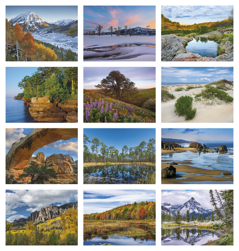 Good Value™ Landscapes of America - Spiral Calendar 7001 Copy (2) image thumbnail