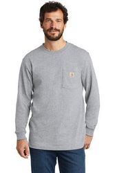Image of Carhartt Workwear Pocket Long Sleeve T-Shirt. CTK126