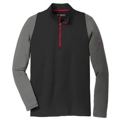 Image of Men's - Nike Dri-FIT Stretch 1/2-Zip Cover-Up