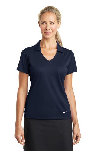 Nike Women's Dri-FIT Vertical Mesh Polo image thumbnail
