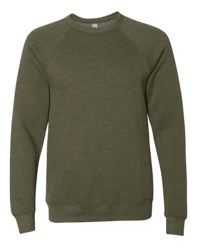 UNISEX Bella Sponge Fleece Raglan Crewneck Sweatshirt - 3901_1Clr Front image thumbnail