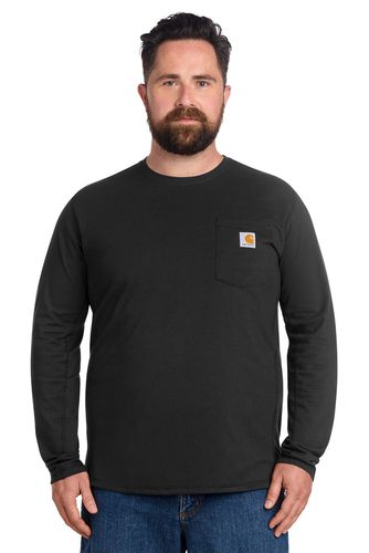 SLA-Carhartt Force Long Sleeve Pocket T-Shirt CT106656 image thumbnail