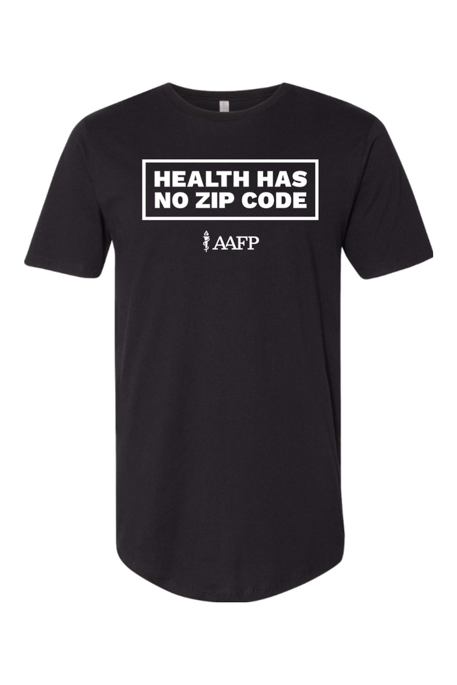 Next Level Apparel Cotton Long Body Tee - Zip Code Logo - DTG primary image