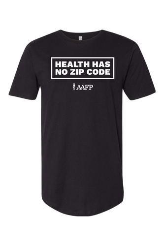 Next Level Apparel Cotton Long Body Tee - Zip Code Logo - DTG image thumbnail