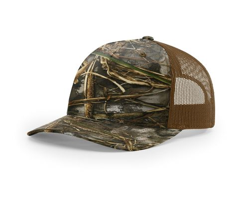 Richardson Printed Five-Panel 112 Trucker Cap - Offset Logo image thumbnail