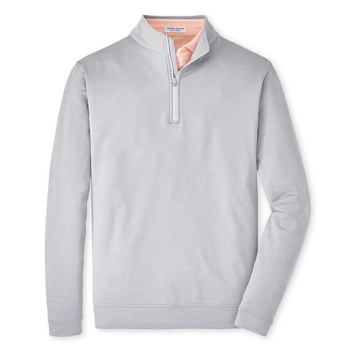 Peter Millar Perth Performance Melange Quarter-Zip image thumbnail