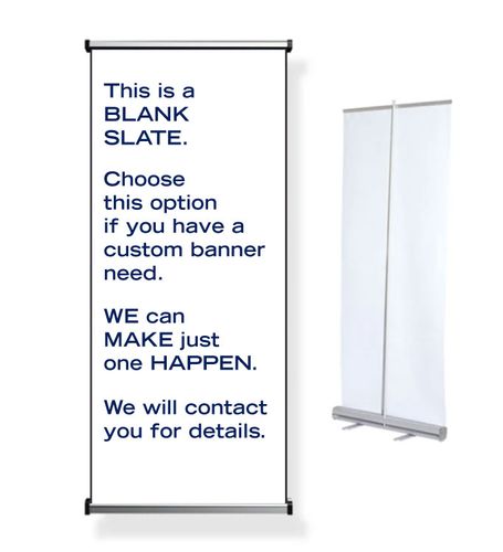Retractable Banner. STP-RBS33 image thumbnail