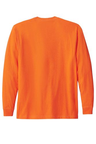 Carhartt Workwear Pocket Long Sleeve T-Shirt. CTK126 image thumbnail