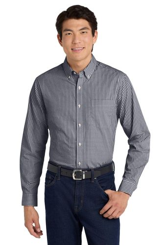Port Authority Broadcloth Gingham Easy Care Shirt image thumbnail