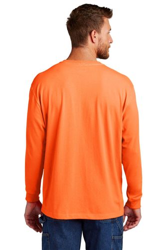 Carhartt Workwear Pocket Long Sleeve T-Shirt. CTK126 image thumbnail