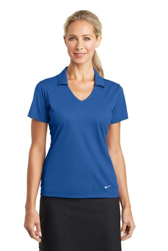 Nike Women's Dri-FIT Vertical Mesh Polo image thumbnail