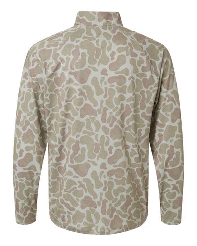 Men's Airweight KC Printed Quarter-Zip Pullover image thumbnail