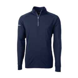 Image of Men's Adapt Eco Knit Stretch Recycled Big & Tall Quarter Zip Pullover
